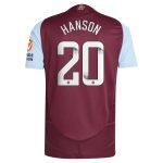 aston villa wsl adidas home authentic shirt 2024-25 with hanson 20 printing Collection | Aston Villa Shop Official Jerseys