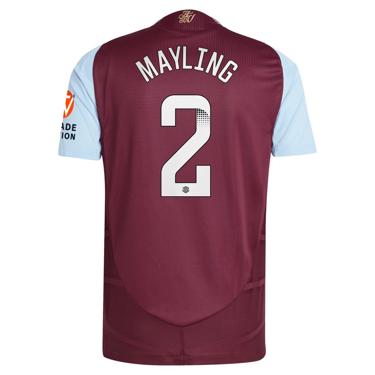 aston villa wsl adidas home authentic shirt 2024-25 with mayling 2 printing Collection | Aston Villa Shop Official Jerseys