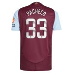 aston villa wsl adidas home authentic shirt 2024-25 with pacheco 33 printing Collection | Aston Villa Shop Official Jerseys