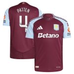 aston villa wsl adidas home authentic shirt 2024-25 with patten 4 printing Collection | Aston Villa Shop Official Jerseys