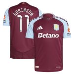 aston villa wsl adidas home authentic shirt 2024-25 with robinson 11 printing Collection | Aston Villa Shop Official Jerseys