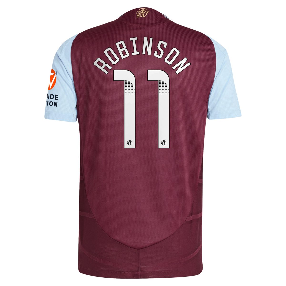 aston villa wsl adidas home authentic shirt 2024-25 with robinson 11 printing Collection | Aston Villa Shop Official Jerseys
