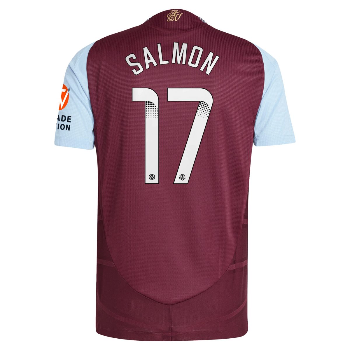 aston villa wsl adidas home authentic shirt 2024-25 with salmon 17 printing Collection | Aston Villa Shop Official Jerseys