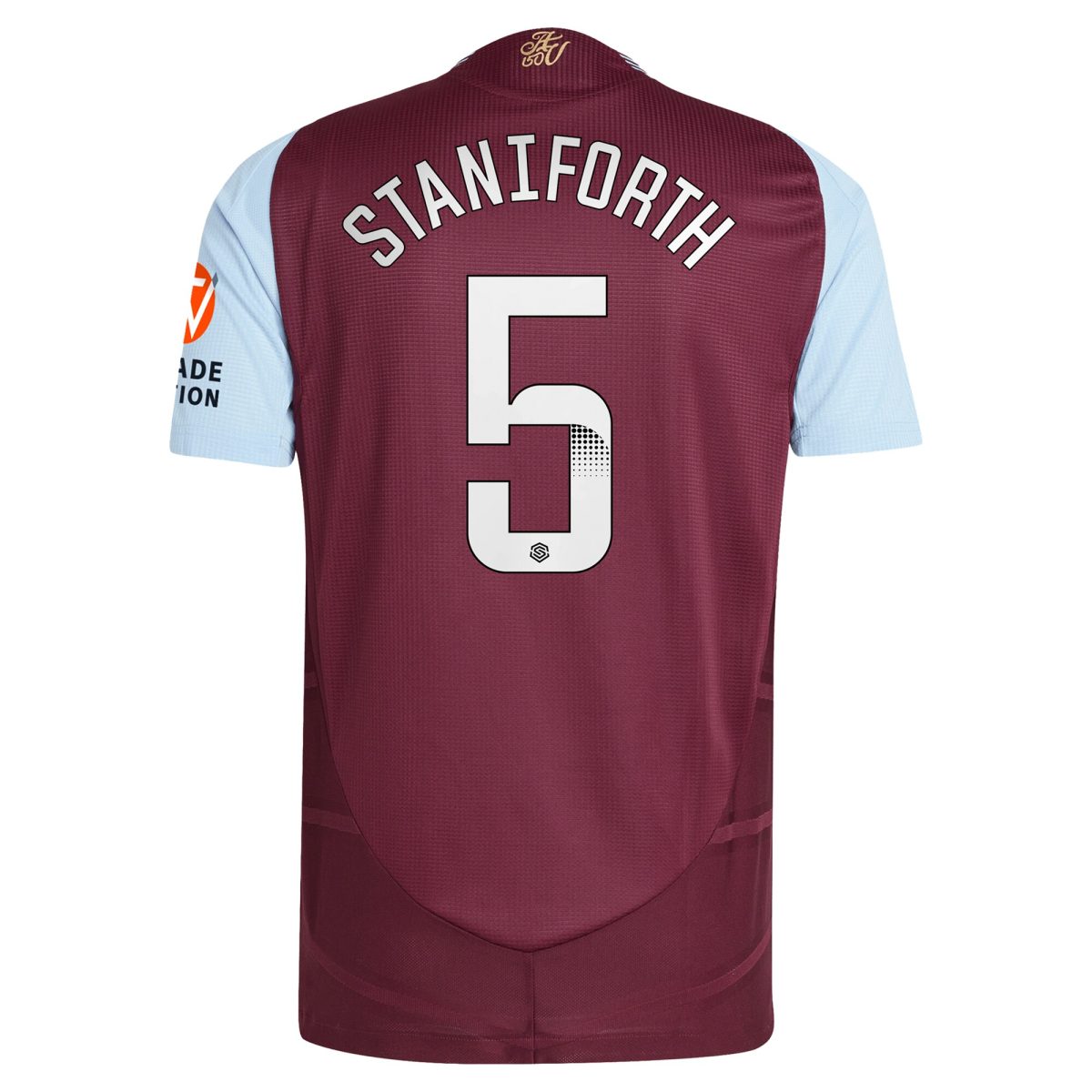 aston villa wsl adidas home authentic shirt 2024-25 with staniforth 5 printing Collection | Aston Villa Shop Official Jerseys