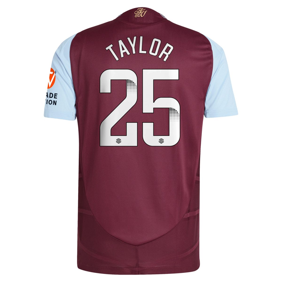 aston villa wsl adidas home authentic shirt 2024-25 with taylor 25 printing Collection | Aston Villa Shop Official Jerseys