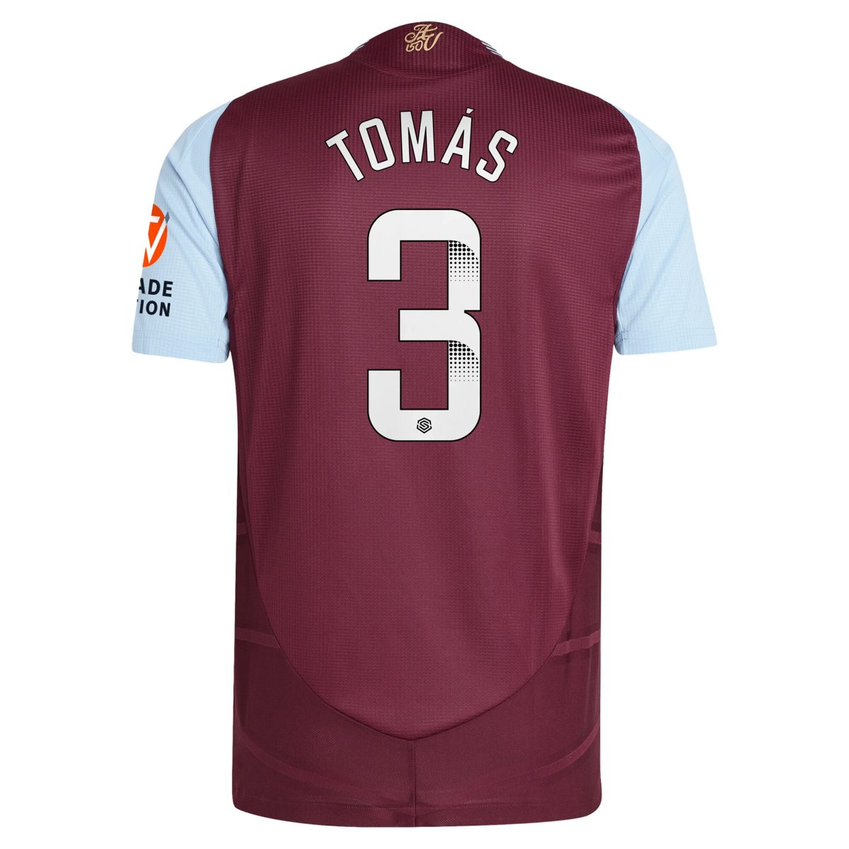 aston villa wsl adidas home authentic shirt 2024-25 with tomás 3 printing Collection | Aston Villa Shop Official Jerseys