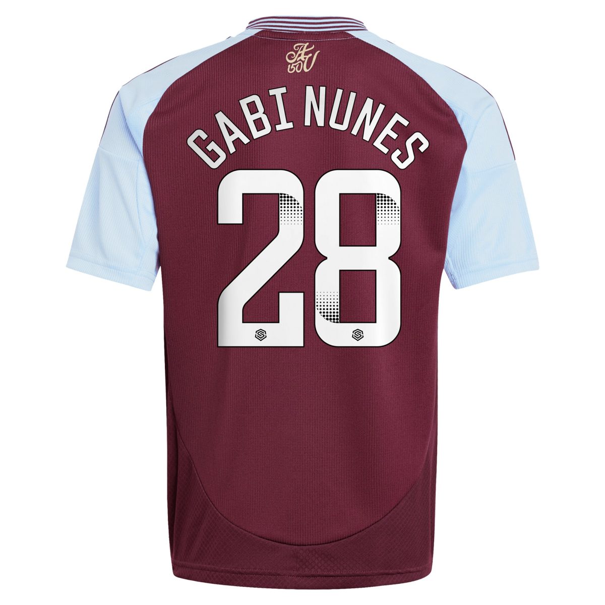aston villa wsl adidas home shirt 2024-25 – kids with gabi nunes 28 printing Collection | Aston Villa Shop Official Jerseys
