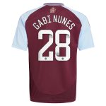 aston villa wsl adidas home shirt 2024-25 – kids with gabi nunes 28 printing Collection | Aston Villa Shop Official Jerseys