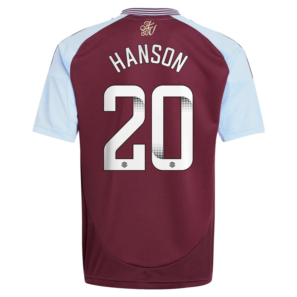 aston villa wsl adidas home shirt 2024-25 – kids with hanson 20 printing Collection | Aston Villa Shop Official Jerseys