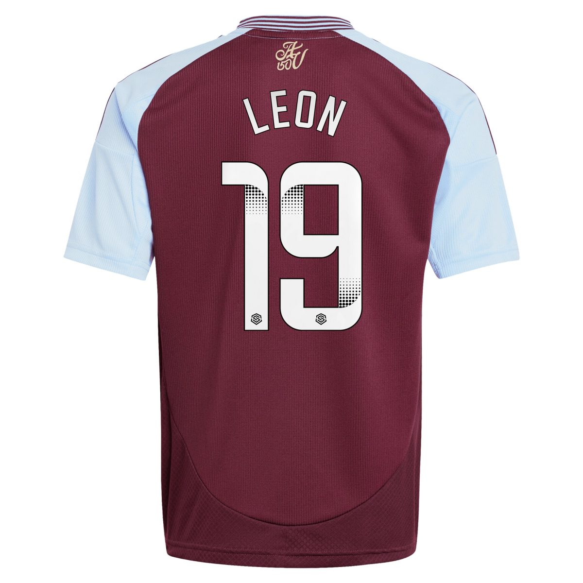 aston villa wsl adidas home shirt 2024-25 – kids with leon 19 printing Collection | Aston Villa Shop Official Jerseys