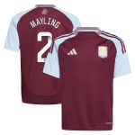 aston villa wsl adidas home shirt 2024-25 – kids with mayling 2 printing Collection | Aston Villa Shop Official Jerseys
