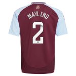 aston villa wsl adidas home shirt 2024-25 – kids with mayling 2 printing Collection | Aston Villa Shop Official Jerseys