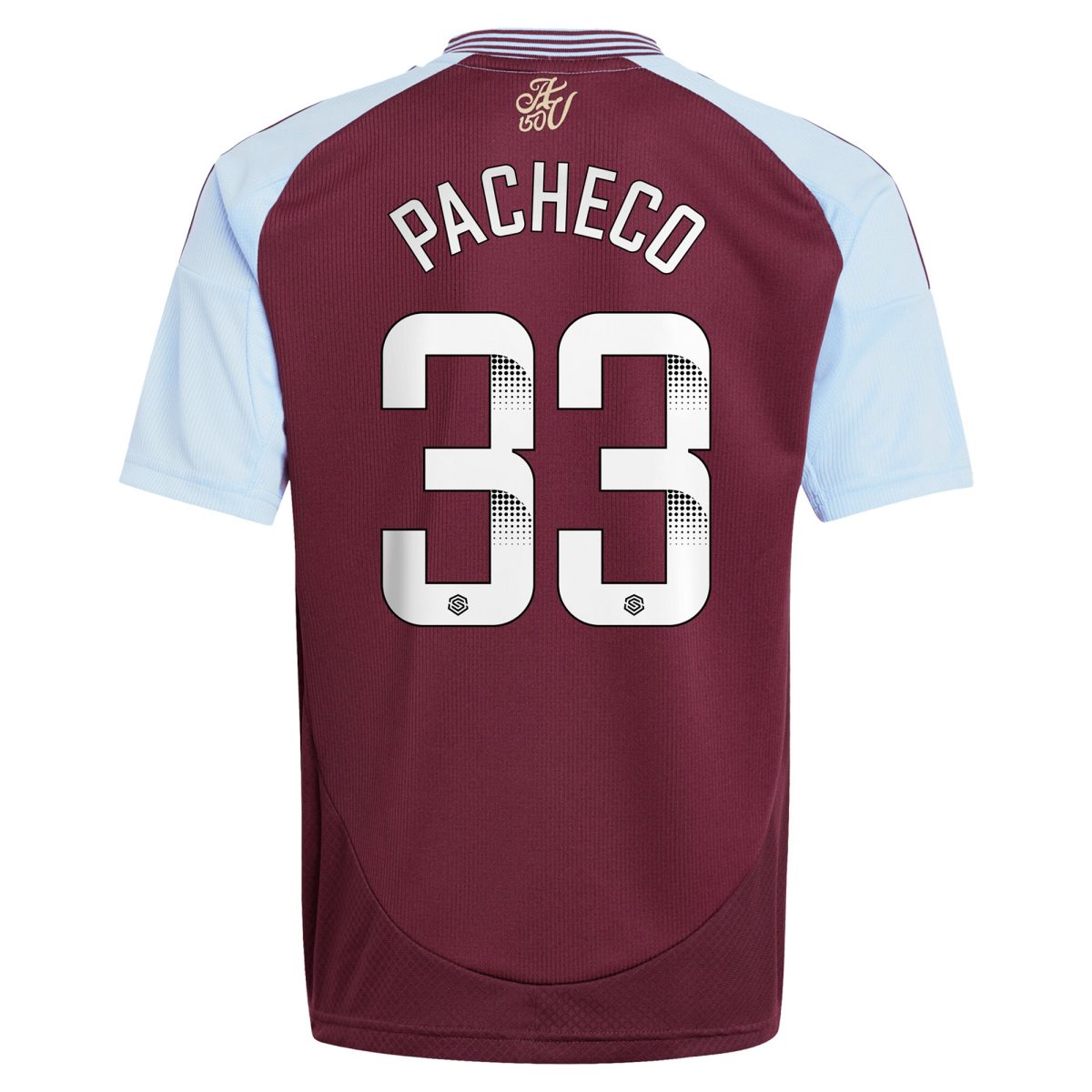 aston villa wsl adidas home shirt 2024-25 – kids with pacheco 33 printing Collection | Aston Villa Shop Official Jerseys