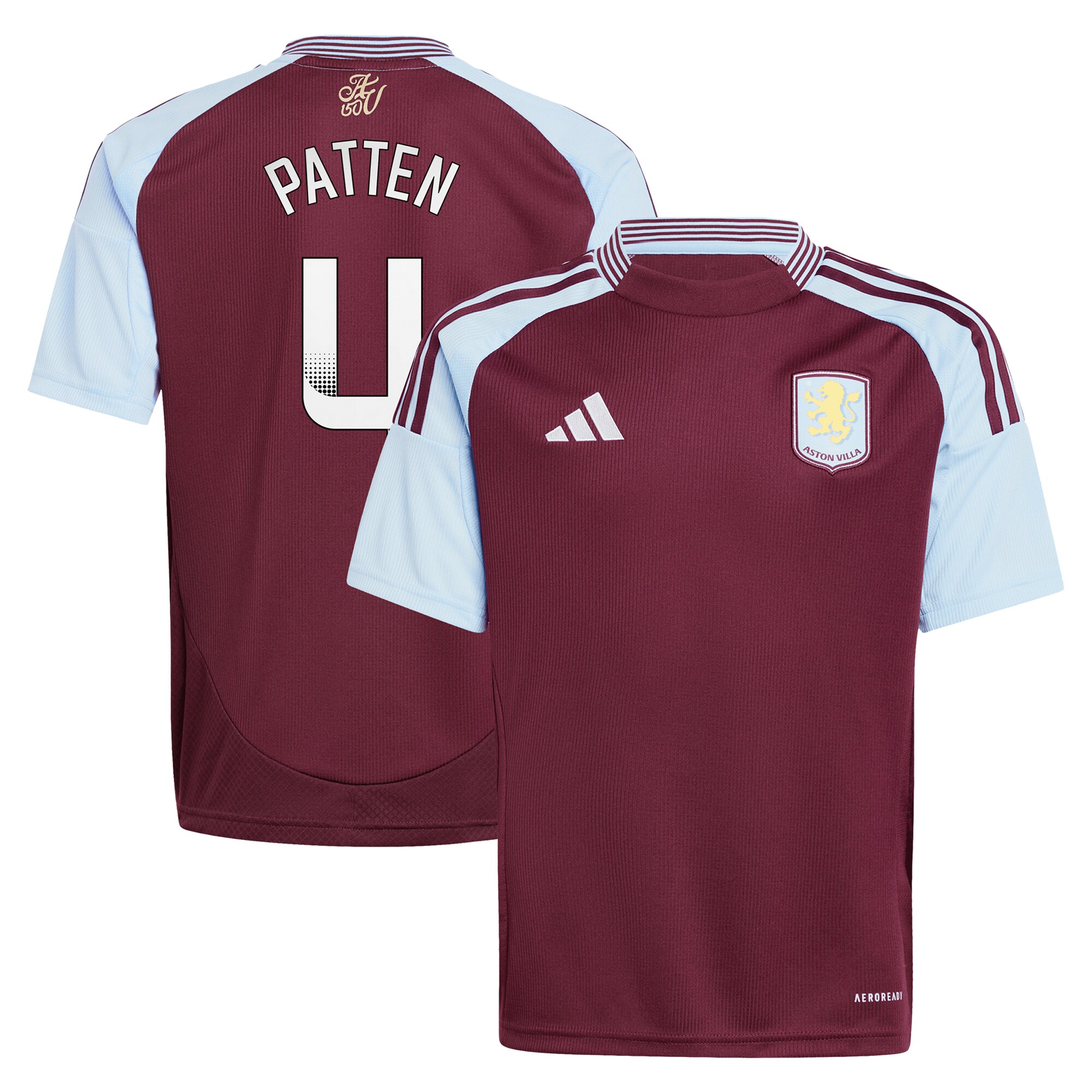 aston villa wsl adidas home shirt 2024-25 – kids with patten 4 printing Collection | Aston Villa Shop Official Jerseys
