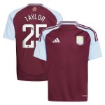 aston villa wsl adidas home shirt 2024-25 – kids with taylor 25 printing Collection | Aston Villa Shop Official Jerseys