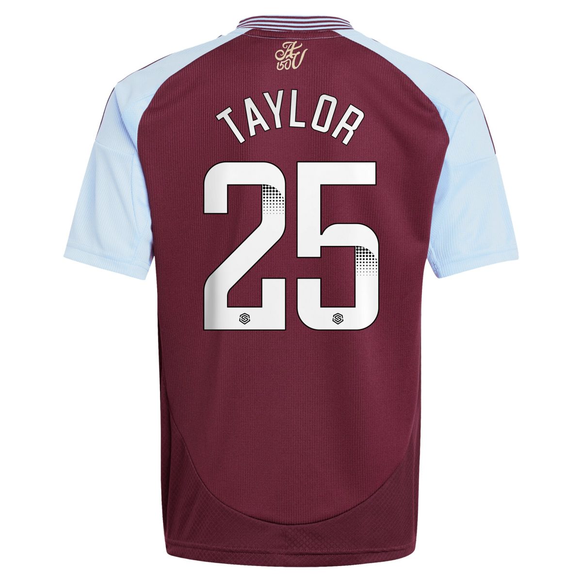 aston villa wsl adidas home shirt 2024-25 – kids with taylor 25 printing Collection | Aston Villa Shop Official Jerseys