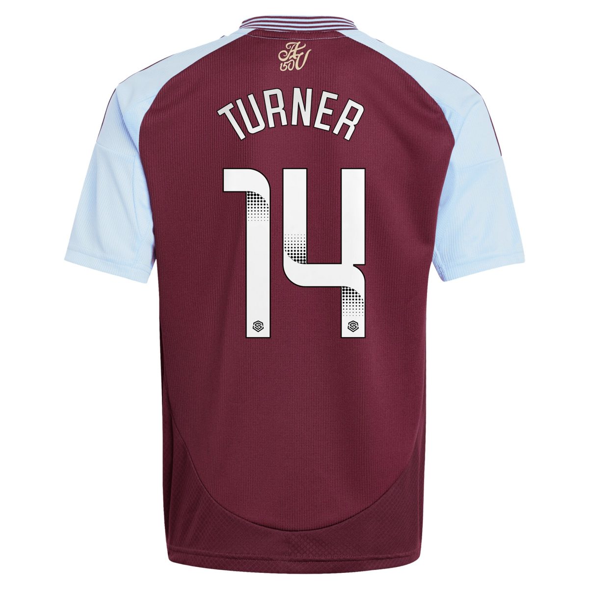 aston villa wsl adidas home shirt 2024-25 – kids with turner 14 printing Collection | Aston Villa Shop Official Jerseys
