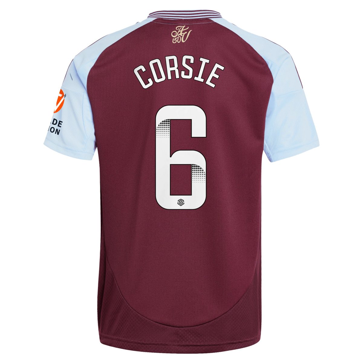 aston villa wsl adidas home shirt 2024-25 with corsie 6 printing Collection | Aston Villa Shop Official Jerseys