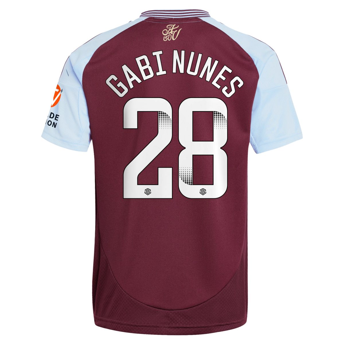 aston villa wsl adidas home shirt 2024-25 with gabi nunes 28 printing Collection | Aston Villa Shop Official Jerseys
