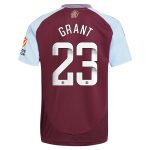 aston villa wsl adidas home shirt 2024-25 with grant 23 printing Collection | Aston Villa Shop Official Jerseys