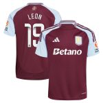 aston villa wsl adidas home shirt 2024-25 with leon 19 printing Collection | Aston Villa Shop Official Jerseys