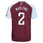 aston villa wsl adidas home shirt 2024-25 with mayling 2 printing Collection | Aston Villa Shop Official Jerseys