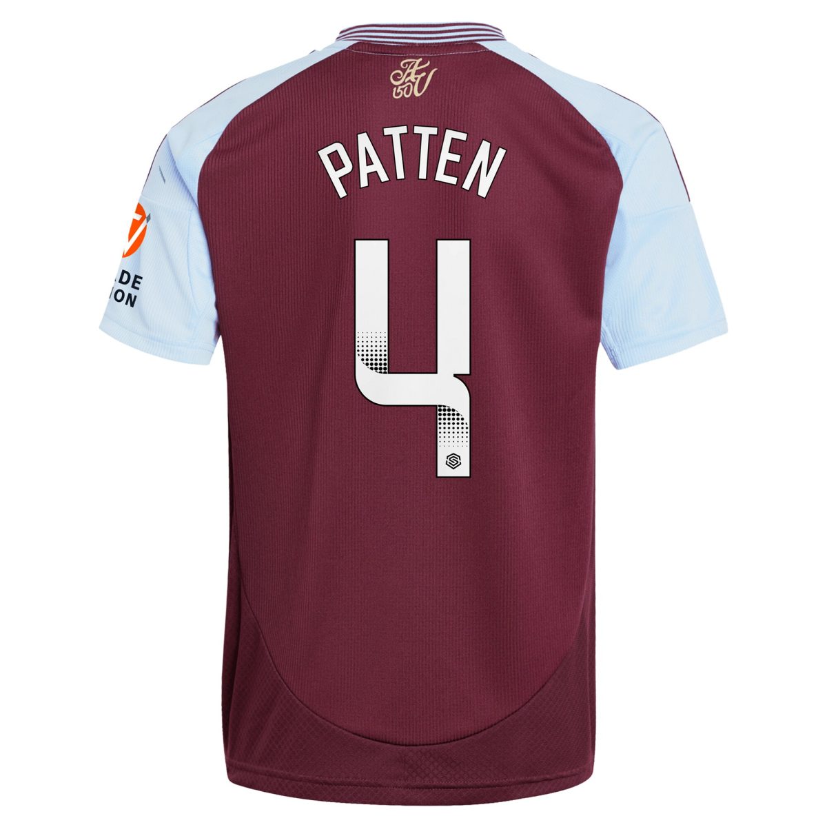 aston villa wsl adidas home shirt 2024-25 with patten 4 printing Collection | Aston Villa Shop Official Jerseys