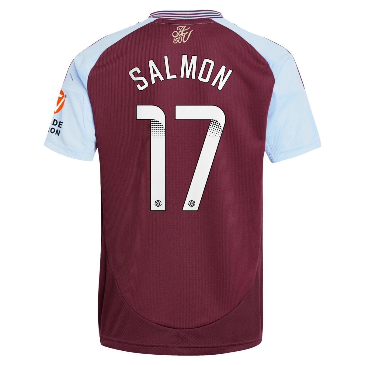aston villa wsl adidas home shirt 2024-25 with salmon 17 printing Collection | Aston Villa Shop Official Jerseys