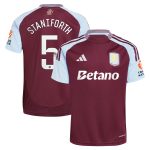 aston villa wsl adidas home shirt 2024-25 with staniforth 5 printing Collection | Aston Villa Shop Official Jerseys