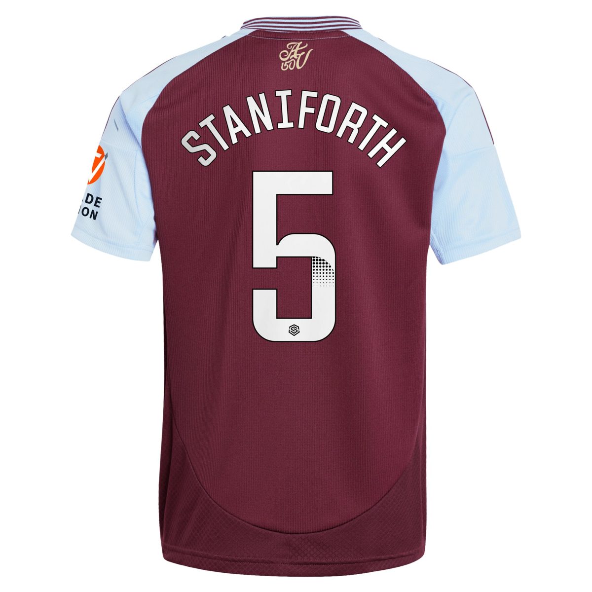 aston villa wsl adidas home shirt 2024-25 with staniforth 5 printing Collection | Aston Villa Shop Official Jerseys