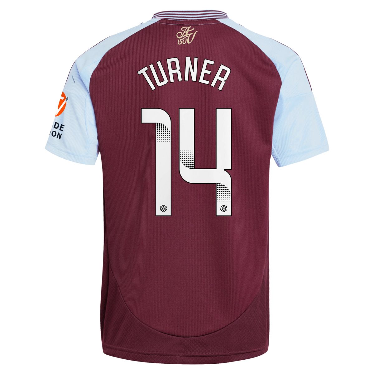 aston villa wsl adidas home shirt 2024-25 with turner 14 printing Collection | Aston Villa Shop Official Jerseys