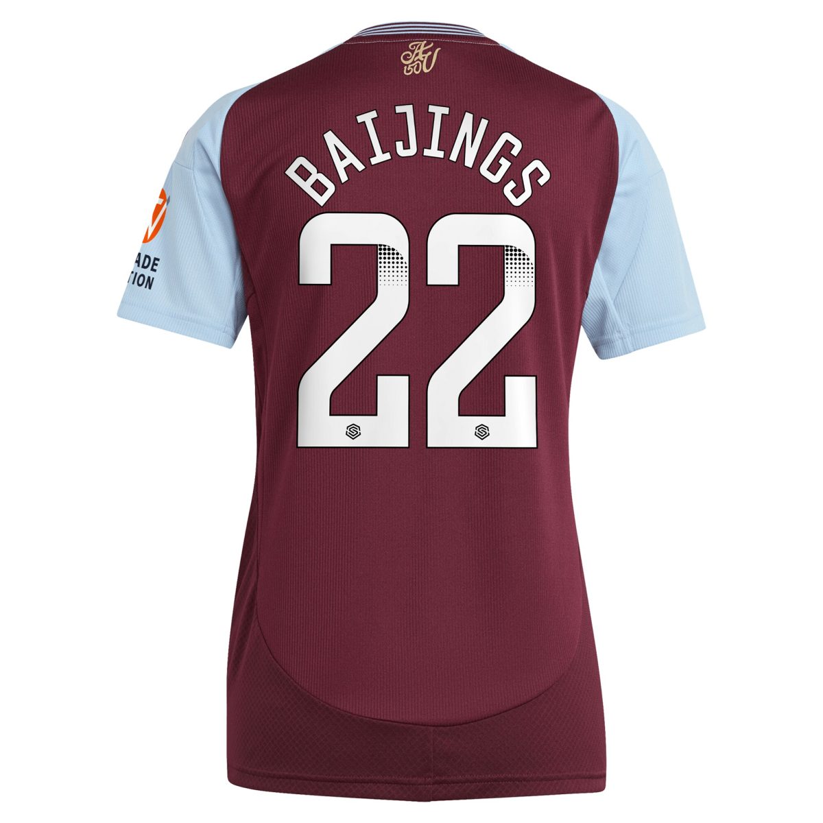 aston villa wsl adidas home shirt 2024-25 – womens with baijings 22 printing Collection | Aston Villa Shop Official Jerseys