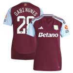 aston villa wsl adidas home shirt 2024-25 – womens with gabi nunes 28 printing Collection | Aston Villa Shop Official Jerseys