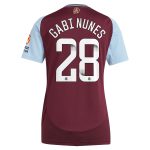 aston villa wsl adidas home shirt 2024-25 – womens with gabi nunes 28 printing Collection | Aston Villa Shop Official Jerseys