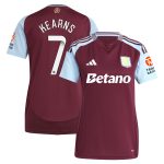 aston villa wsl adidas home shirt 2024-25 – womens with kearns 7 printing Collection | Aston Villa Shop Official Jerseys