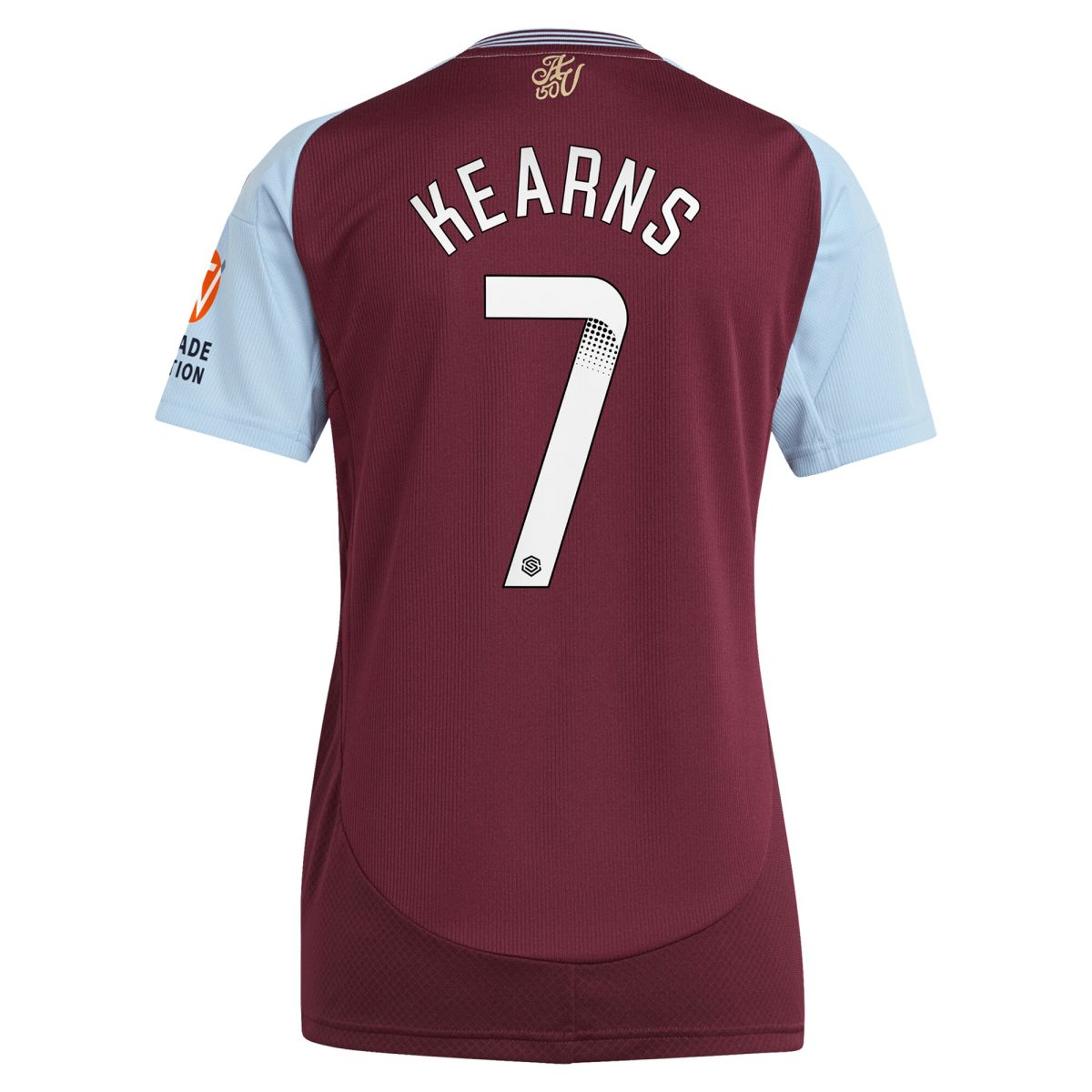 aston villa wsl adidas home shirt 2024-25 – womens with kearns 7 printing Collection | Aston Villa Shop Official Jerseys