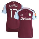 aston villa wsl adidas home shirt 2024-25 – womens with salmon 17 printing Collection | Aston Villa Shop Official Jerseys