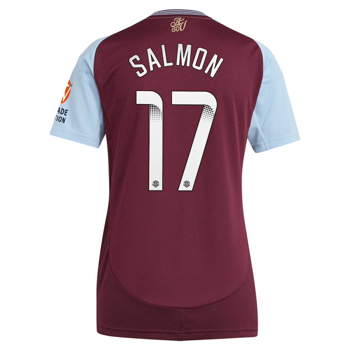 aston villa wsl adidas home shirt 2024-25 – womens with salmon 17 printing Collection | Aston Villa Shop Official Jerseys