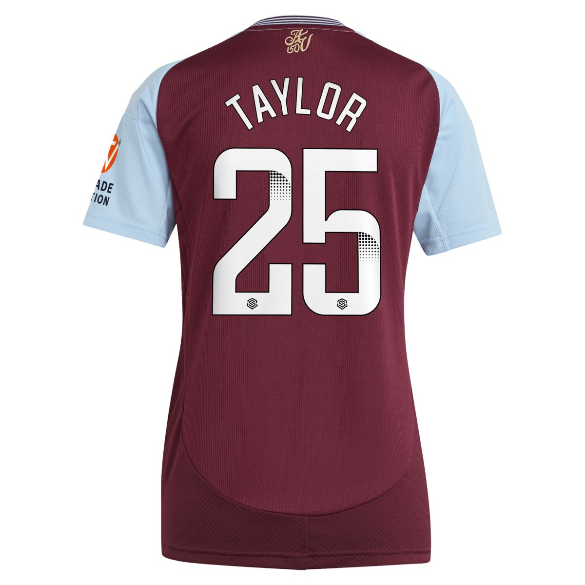 aston villa wsl adidas home shirt 2024-25 – womens with taylor 25 printing Collection | Aston Villa Shop Official Jerseys