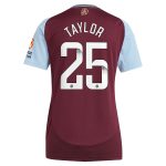 aston villa wsl adidas home shirt 2024-25 – womens with taylor 25 printing Collection | Aston Villa Shop Official Jerseys