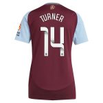 aston villa wsl adidas home shirt 2024-25 – womens with turner 14 printing Collection | Aston Villa Shop Official Jerseys