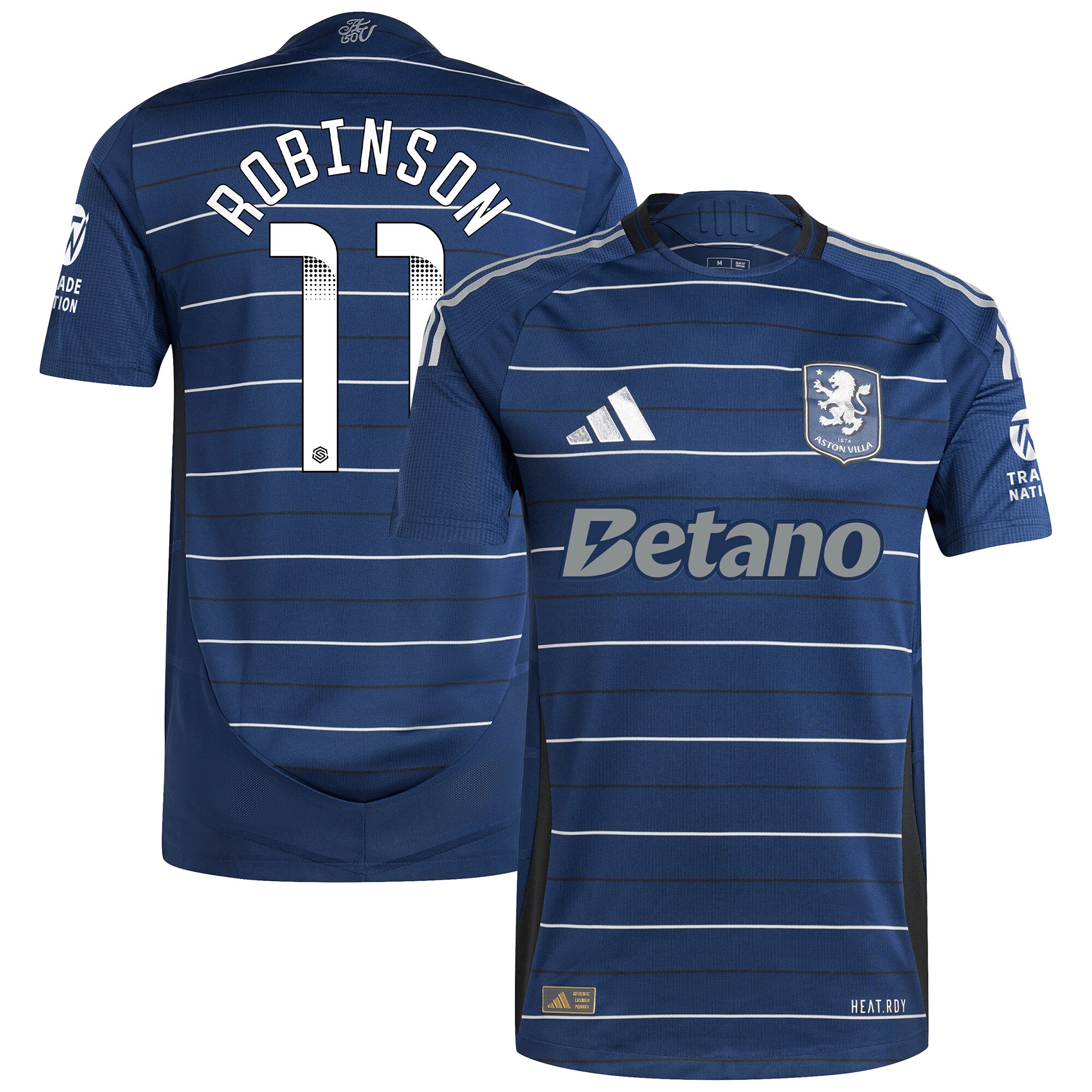 aston villa wsl adidas third authentic shirt 2024-25 with robinson 11 printing Collection | Aston Villa Shop Official Jerseys