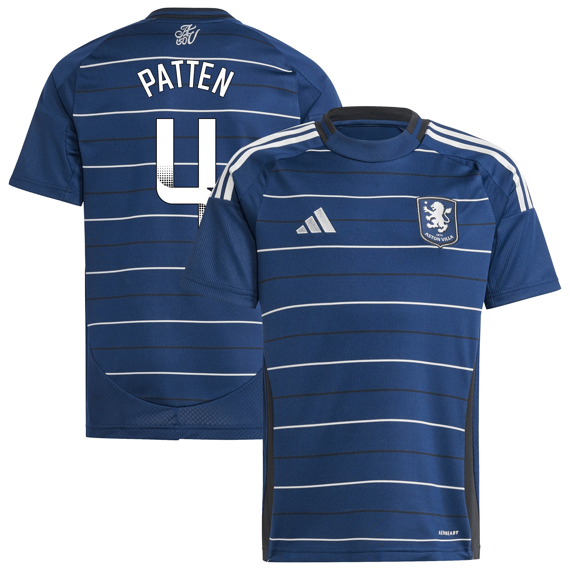 aston villa wsl adidas third shirt 2024-25 – kids with patten 4 printing Collection | Aston Villa Shop Official Jerseys