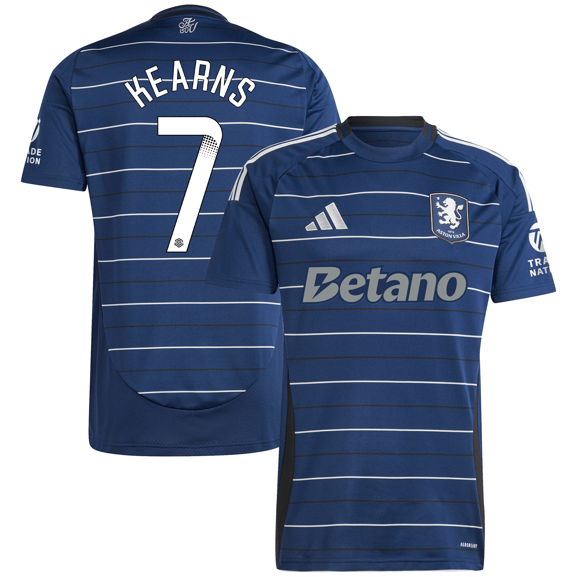 aston villa wsl adidas third shirt 2024-25 with kearns 7 printing Collection | Aston Villa Shop Official Jerseys