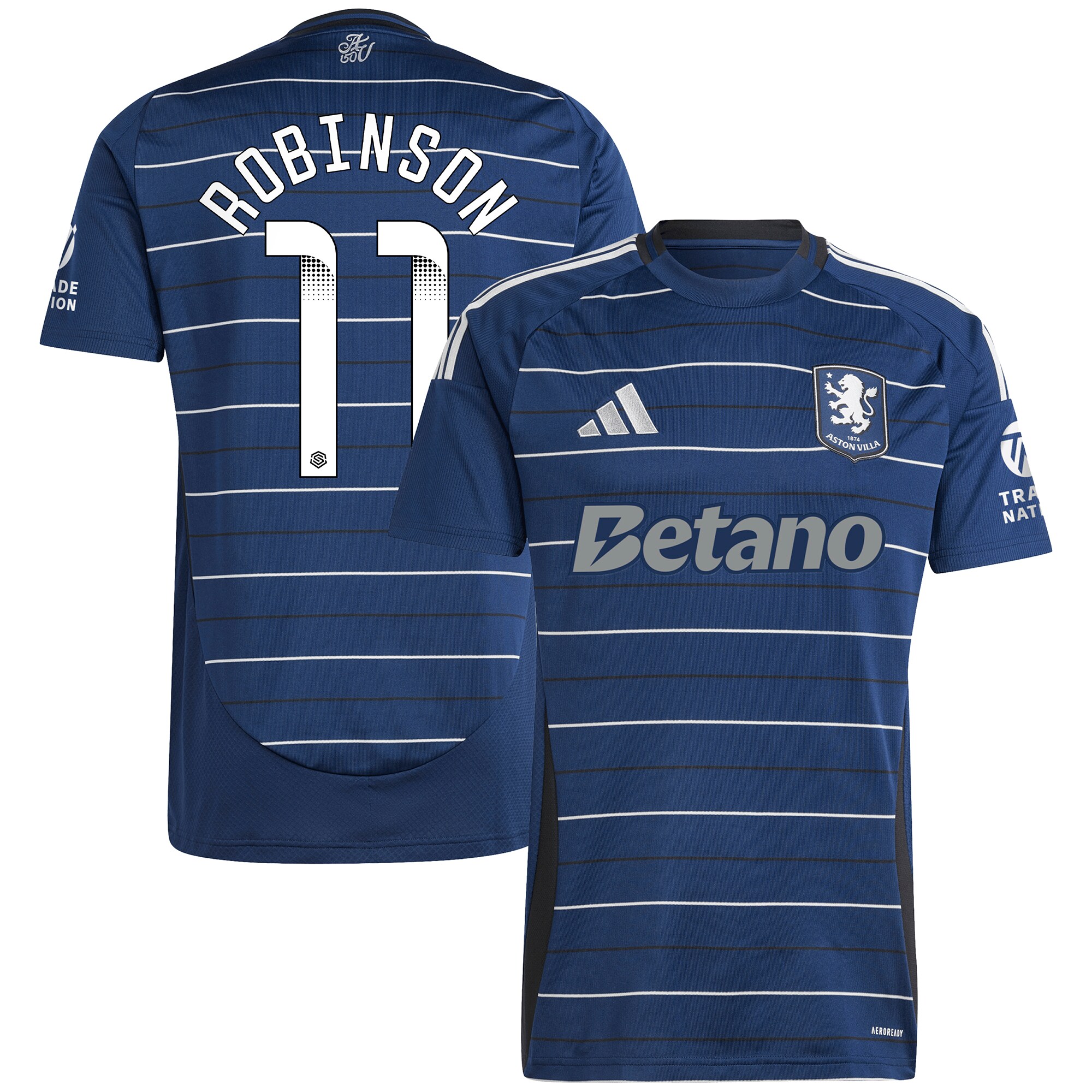 aston villa wsl adidas third shirt 2024-25 with robinson 11 printing Collection | Aston Villa Shop Official Jerseys