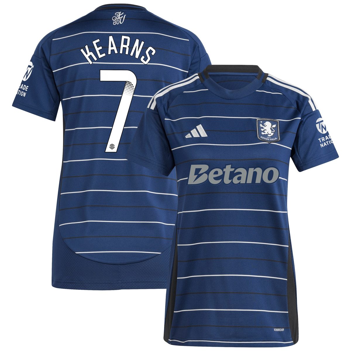 aston villa wsl adidas third shirt 2024-25 – womens with kearns 7 printing Collection | Aston Villa Shop Official Jerseys