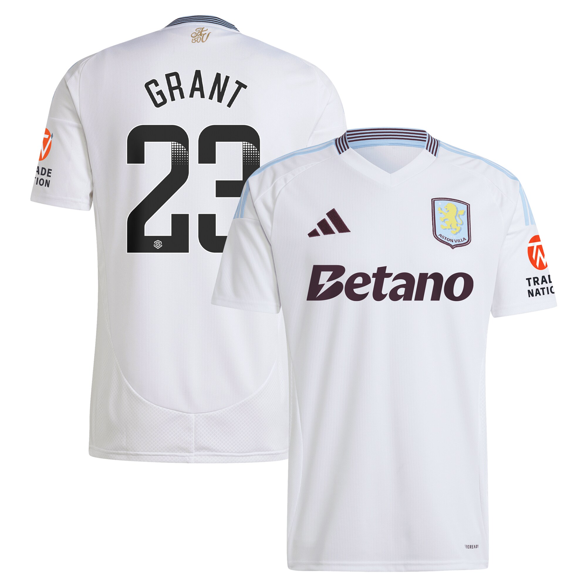 aston villa wsl away shirt 2024-25 with grant 23 printing Collection | Aston Villa Shop Official Jerseys