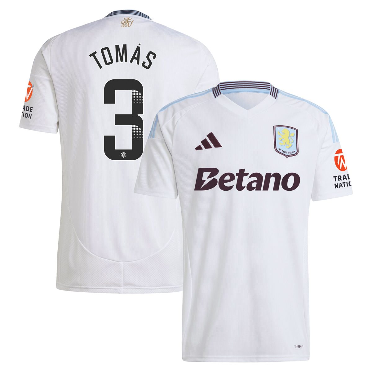 aston villa wsl away shirt 2024-25 with tomás 3 printing Collection | Aston Villa Shop Official Jerseys