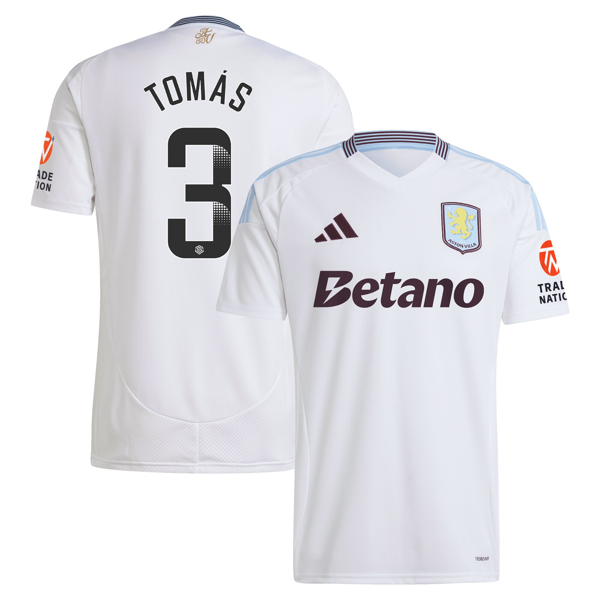 aston villa wsl away shirt 2024-25 with tomás 3 printing Collection | Aston Villa Shop Official Jerseys
