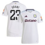 aston villa wsl away shirt 2024-25 – womens with grant 23 printing Collection | Aston Villa Shop Official Jerseys